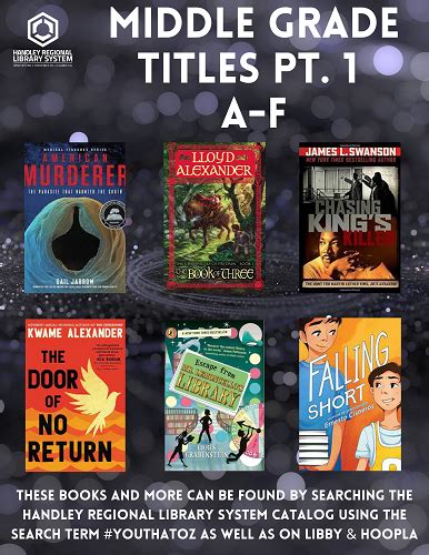 Middle Grade Book Spotlight Alphabet Titles Pt 1 Handley