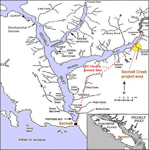 Sechelt Creek Hydro Project, British Columbia