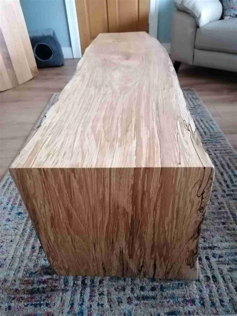 Spalted Beech Coffee Table Plank