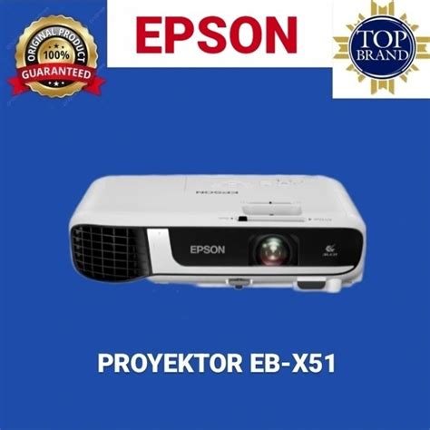 Jual Proyektor Epson Eb X51 Shopee Indonesia