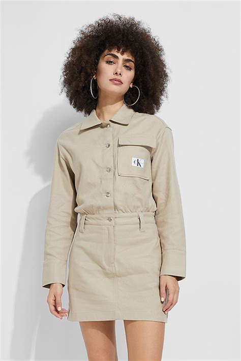 Платье COTTON FLANNEL SHIRT DRESS Calvin Klein Jeans J20J222337 — FR Group