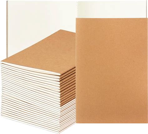 Amazon Eoout Pack Kraft Notebooks Journals In Bulk For