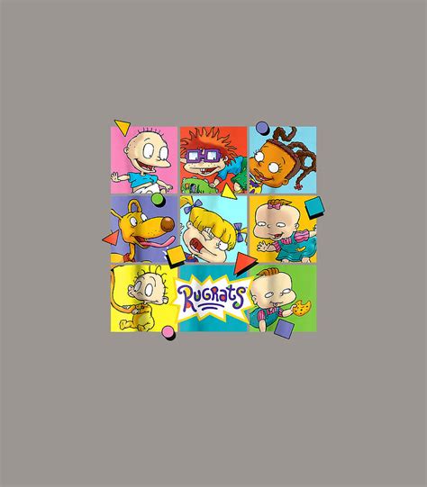 Rugrats Squares Christmas Digital Art By Luiz Harys Pixels