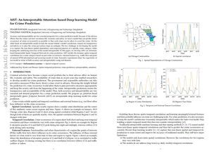 AIST An Interpretable Attention Based Deep Learning Model For Crime