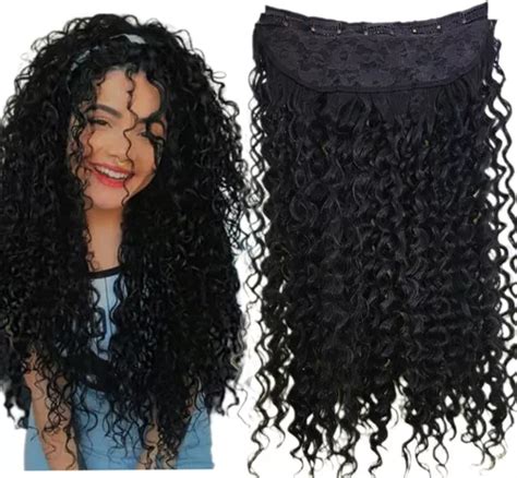 2 Cabelo Cacheados Aplique Tic Tac Orgânico Bio Vegetal 60