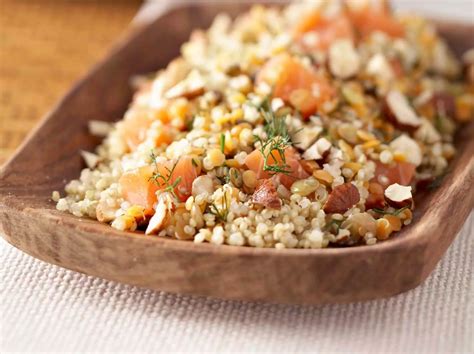 Quinoa Et Saumon Fume Aux Amandes Coach Julie Legros