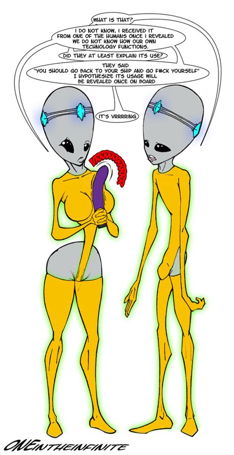 Rule 34 Alien Dildo English Female Grey Grey Alien Male Newgrounds Oneintheinfinite Sex Toy