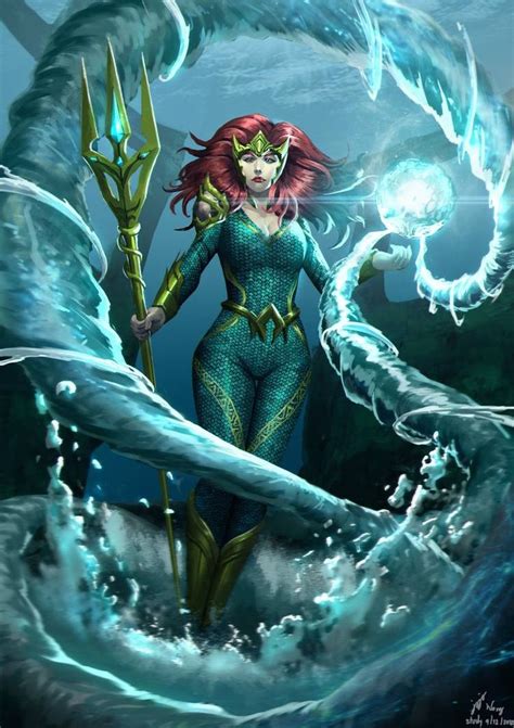 Mera Atlantean Queen By FrancisLugfran On DeviantArt Mera Dc Comics