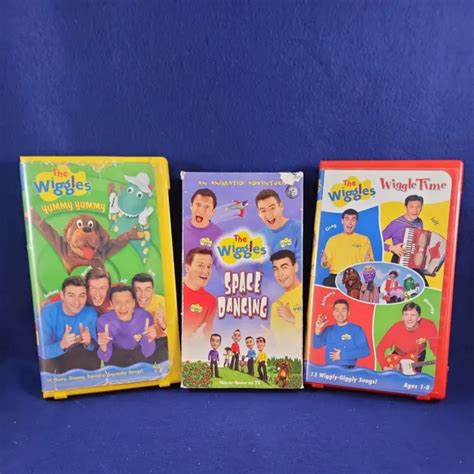 Lot De 2 Vhs Wiggles Yummy Yummy Eur 1673 Picclick Fr