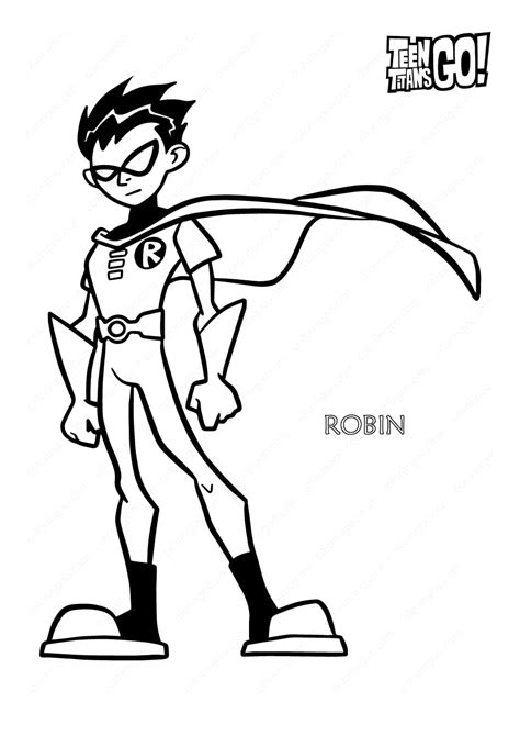 Desenho De Robin Para Colorir Tudodesenhos Images And Photos Finder