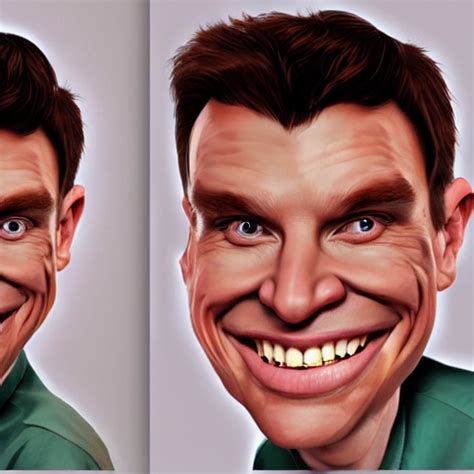 Krea Ai Caricature Portraits Done Of Jerma Realistic Hyp