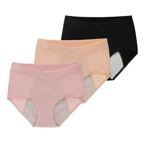 Womens Period Leakproof Underwear High Waist V Shaped Postpartum