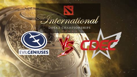 EG Vs CDEC The International TI5 Grand Final Dota 2 Tournament YouTube