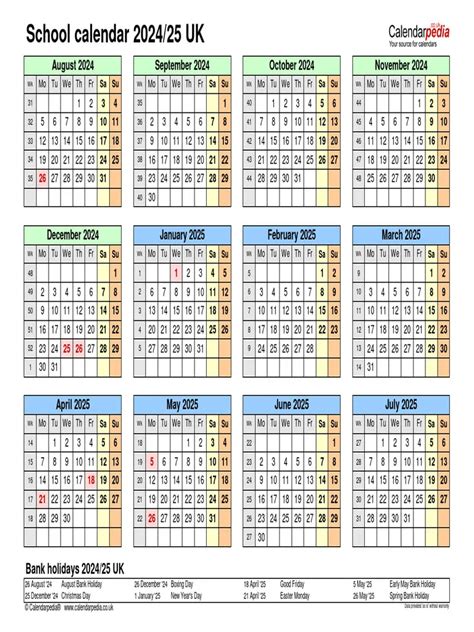 Highgate Primary School Calendar 2024-2025 [Term Dates]