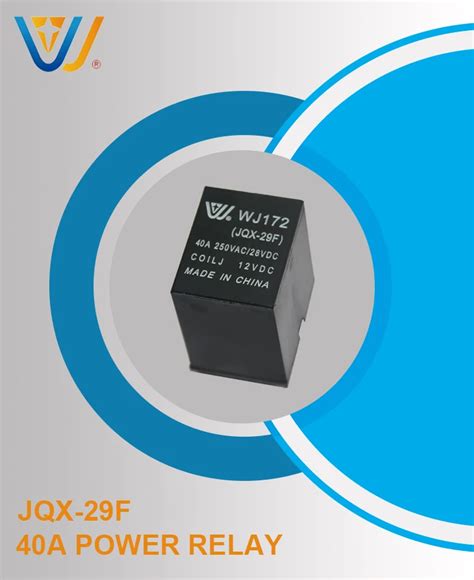 Wanjia Star Pcb Power Relay A V Jqx F Z Vdc Relays V Vdc