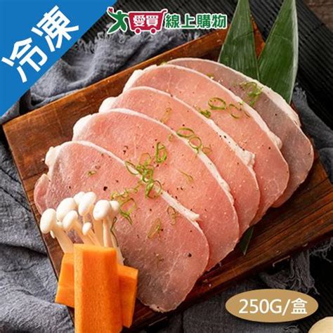 台灣豬里肌烤肉片250g盒【愛買冷凍】 豬肉豬排 Yahoo奇摩購物中心