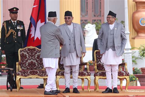 Kp Sharma Oli Sworn In As Nepal S Prime Minister Onlinekhabar English