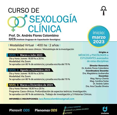 Curso De Sexología Clínica 2023 Consultorio Médico Sexológico