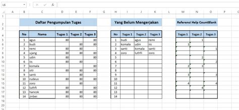 Rumus Untuk Memfilter Data Sesuai Kriteria Nilai Sel Kosong Di Excel