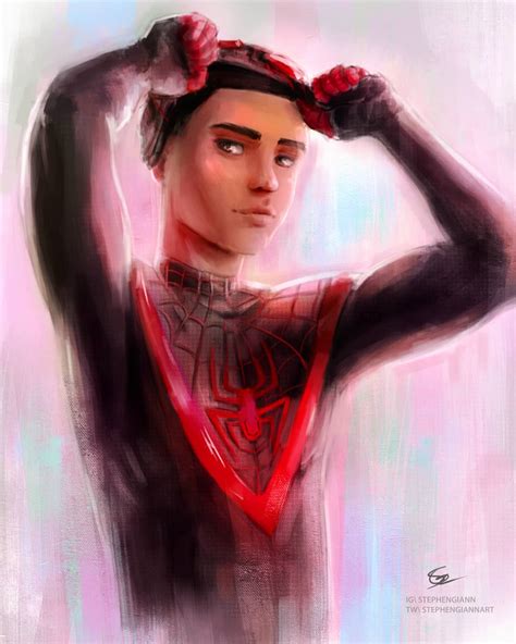 Miles morales fan art with the insomniac games suit! What do you guys ...