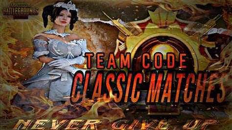 Only Teamcode Classic Matches 🫣😁 👀new Update Is Here 😎 Bgmilive