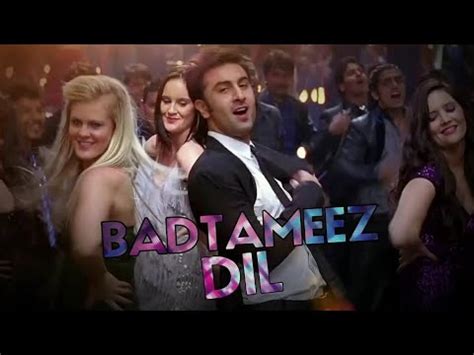 Badtameez Dil Karaoke Yeh Jawaani Hai Deewani Feat Ranbir Kapoor