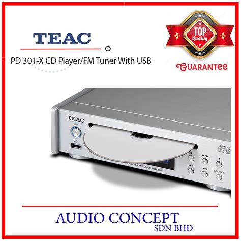 teac pd   cd playerfm tuner  usb audio concept