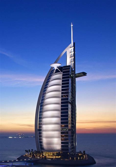 Burj-Al-Arab Hotel Dubai Uae Sky Sea iPad Wallpaper