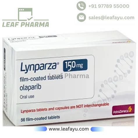 Lynparza Olaprib 150 Mg Tablet At Rs 40205 Box Olaparib Tablets In