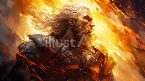 Free Vectors | Balder in Norse mythology