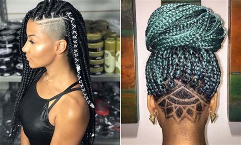 43 Badass Braids With Shaved Sides For Women Page 3 Of 4 Stayglam