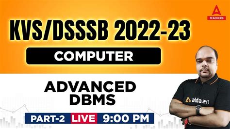 Kvs Dsssb Kvs Pgt Computer Science Preparation Advanced