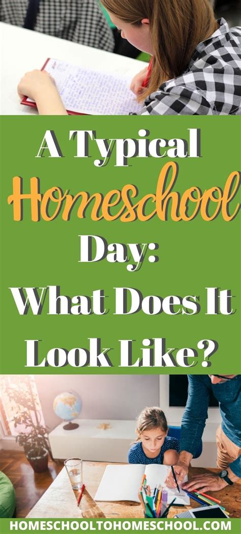 A Typical Homeschool Day What Does It Look Like Homeschool To