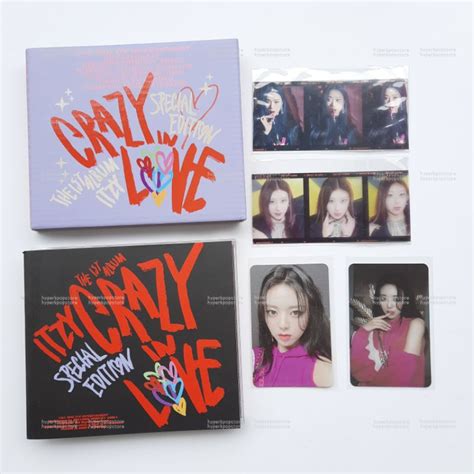 Official Album ITZY Crazy In Love Special Edition Album Jewel Ver