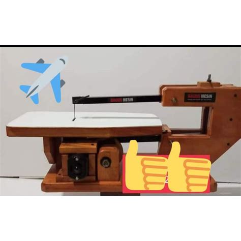 Jual Scroll Saw Rakitan Homemade L Mesin Ukir Potong Kayu Gergagji