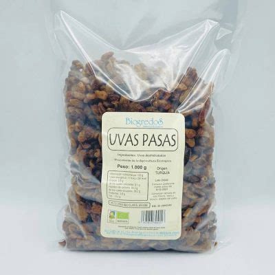 Pasas Sultanas Kg Alimentos Ecol Gicos Biogredos