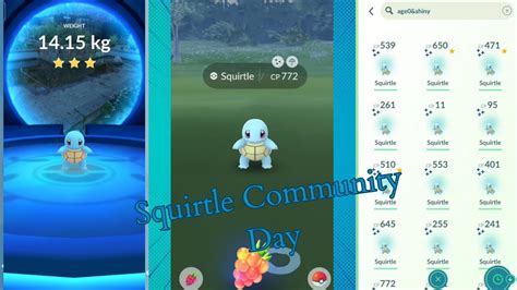 Squirtle Community Day Classic Morgan Jade