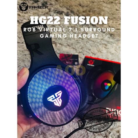 Fantech HG22 FUSION 3 Modes RGB Virtual 7 1 Surround Sound Gaming