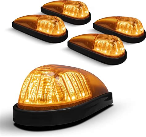 Amazon Xprite Black Smoked Lens Leds Cab Clearance Light Pcs