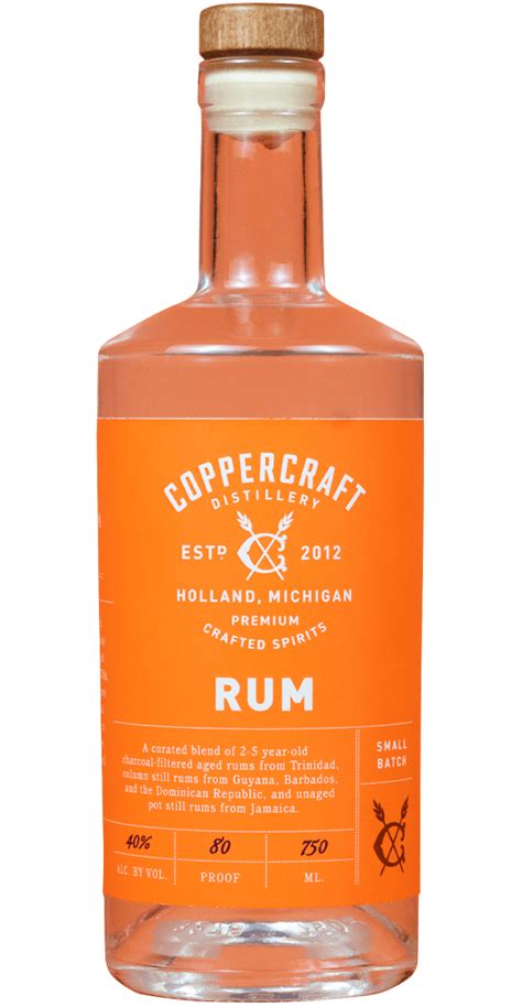 Coppercraft Distillery | Our Spirits