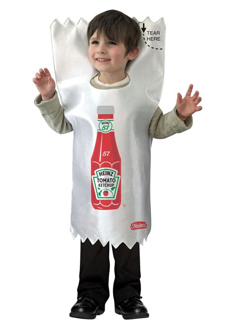 Ketchup Packet Costume