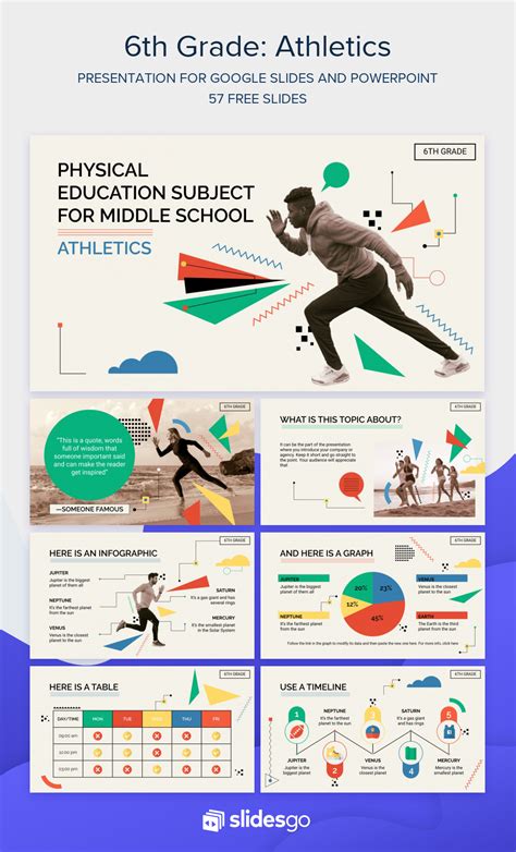 Physical Education Subject For Middle School 6th Grade Athletics