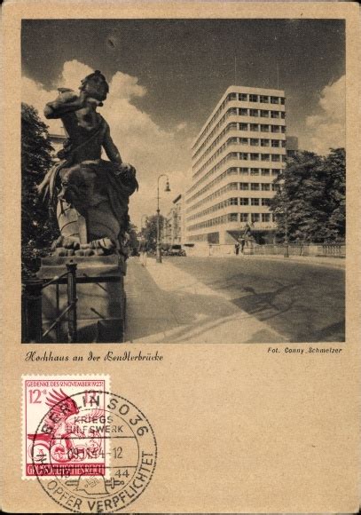 Ansichtskarte Postkarte Berlin Sch Neberg Hochhaus An Akpool De