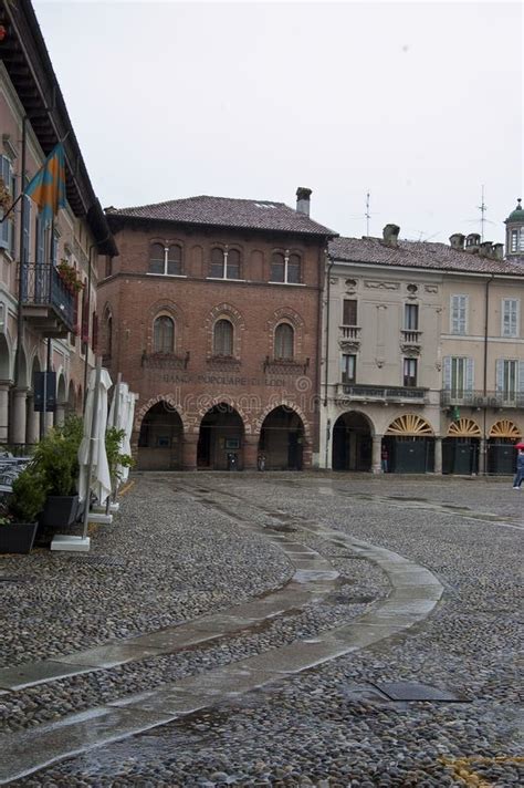 The Historical Center of Lodi, a Small City Near Milan Editorial Stock Photo - Image of ...