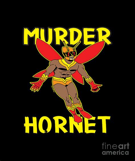 Murder Hornet Dynamic Heroic Duels Digital Art By Talia Brante Fine Art America