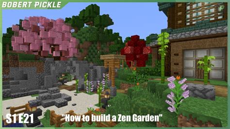 Minecraft Zen Garden Ideas