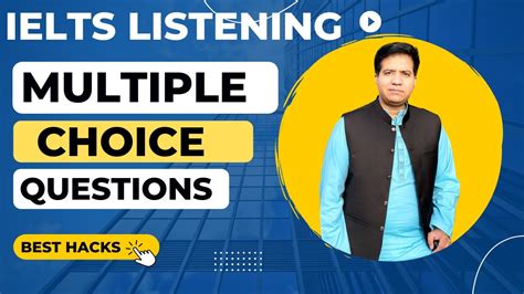 Ielts Listening Multiple Choice Questions Best Hacks By Asad Yaqub