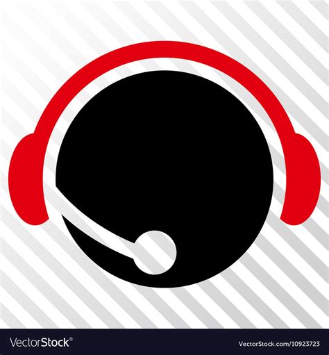 Call Center Operator Icon Royalty Free Vector Image