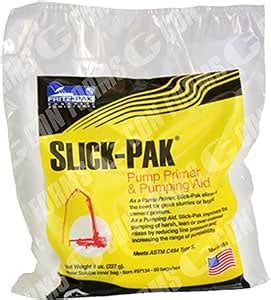 Amazon Fritz Pak Original Slick Pak Concrete Pump Primer And Aid