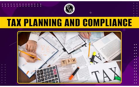 Tax Planning And Compliance Meaning Types Importance